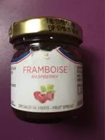 Mängden socker i Confiture de framboise