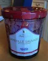 Mängden socker i Confiture De Myrtille
