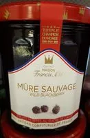 Mängden socker i Confiture De Mûre Sauvage