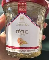 Mängden socker i Confiture de pêche