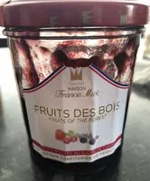 Mängden socker i Confiture fruit des bois