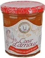 Mängden socker i Coeur D´amour Konfitüre