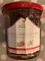 Mängden socker i Confiture Fraise & Vanille Bourbon