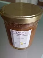 Mängden socker i Confiture de citron