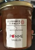 Mängden socker i Pomme vanillée