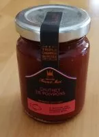 Mängden socker i Chutney de poivron