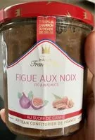 Mängden socker i Confiture figue aux noix