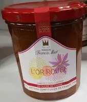 Mängden socker i Confiture l'or rouge