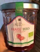 Mängden socker i Confiture Fraise Bio