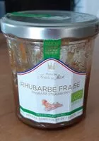 Mängden socker i confiture rhubarbe fraise