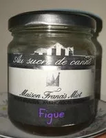 Mängden socker i Confiture de figues
