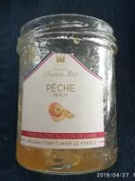 Mängden socker i Confiture pêche
