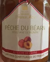 Mängden socker i Pêche du Béarn