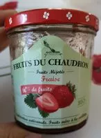 Mängden socker i Fraise 60% de fruit