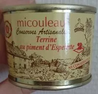 Mängden socker i Terrine au piment d'espelette