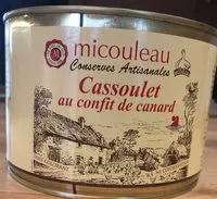 Mängden socker i Cassoulet au confit de canard