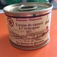 Mängden socker i Terrine de canard à l'armagnaque