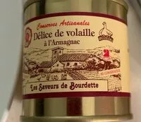 Mängden socker i Delice de volaille