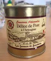 Mängden socker i Délice de Porc à l'Armagnac