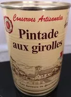 Mängden socker i Pintade aux girolles