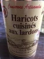 Mängden socker i Haricots cuisinés aux lardons