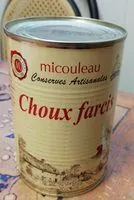 Mängden socker i Choux farcis