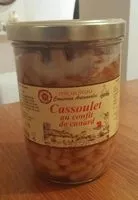 Mängden socker i Cassoulet au confit de canard