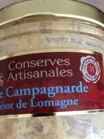 Mängden socker i Terrine campagne au tresor de lomagne