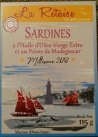 Mängden socker i Sardines la rétaise