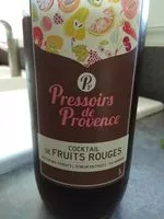 Mängden socker i Cocktail de fruits rouges