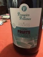 Mängden socker i Coktail fruits rouges