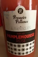 Mängden socker i Pur jus pamplemousse rose