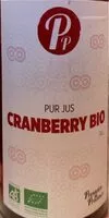Mängden socker i Pur jus Cranberry bio
