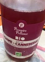 Mängden socker i Pur jus Pomme -Canneberge