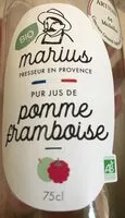 Mängden socker i Pur jus de pomme framboise