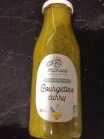 Mängden socker i Les soupes du jardin. Courgette curry