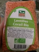 Mängden socker i Lentilles corail bio 500gr