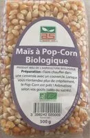 Mängden socker i Maïs a pop-corn biologique