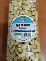 Mängden socker i Noix de cajou