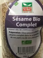 Mängden socker i Sésame bio complet