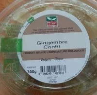 Mängden socker i Gingembre confit biologique