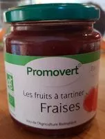 Mängden socker i Les fruits à tartiner Fraise