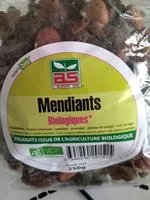 Mängden socker i Mendiants