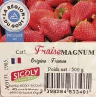 Mängden socker i Fraises