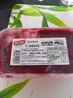 Mängden socker i Sorbet Cassis