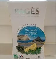 Mängden socker i Infusion bio Normandie Fucus Aneth saveur Citron