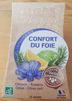 Mängden socker i Infusion bio confort du foie