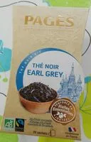 Mängden socker i Thé noir Earl Grey