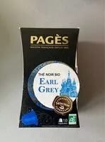 Mängden socker i Thé noir Bio Earl grey