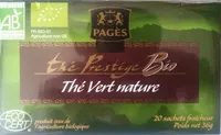 Mängden socker i THE VERT SENCHA BIO